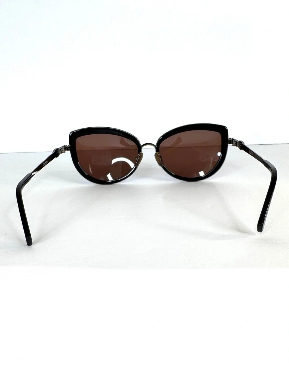 WILDFOX Chaton Mirrored Sunglasses Black Blue
